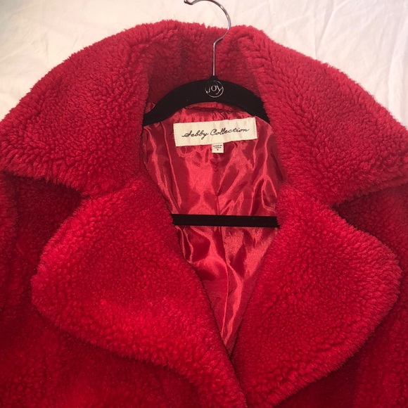 Sebby Collection red coat - Picture 3 of 4